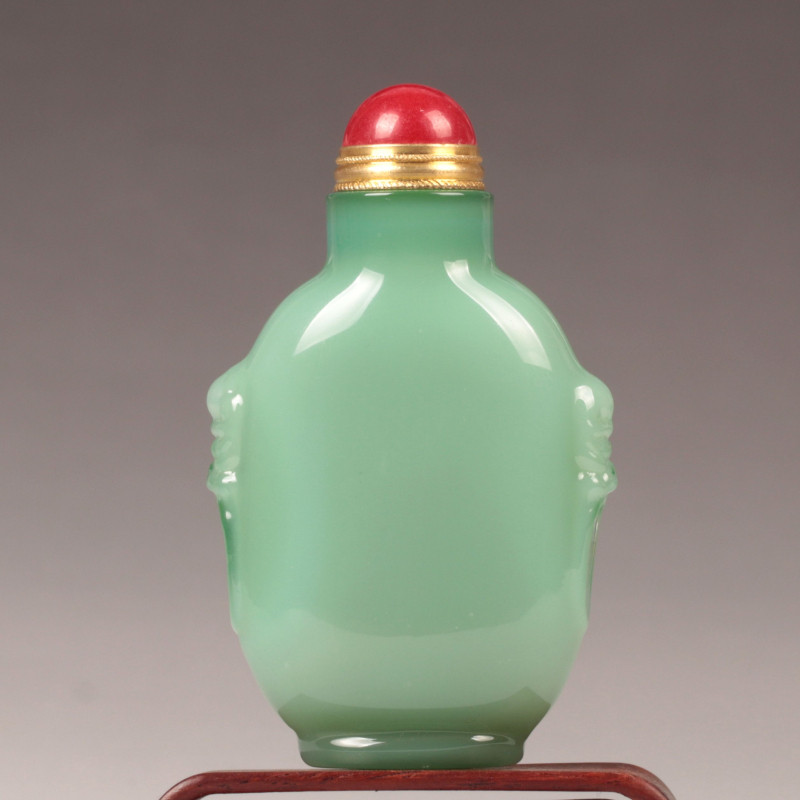 Decorative Mirror - Botella de vidrio soplado a mano,