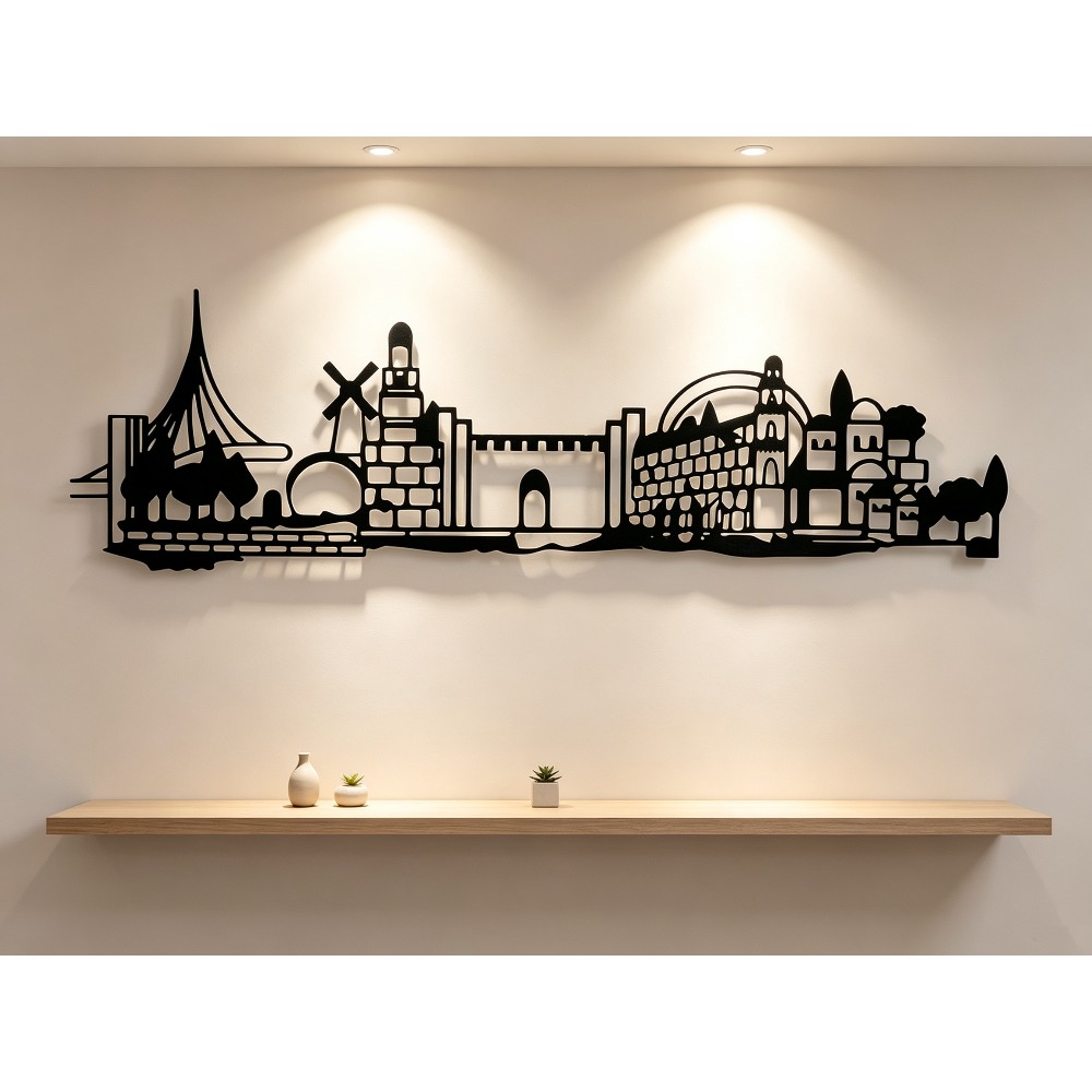 CIFBUY Arte de pared de metal, - Wall Art reseña y precio