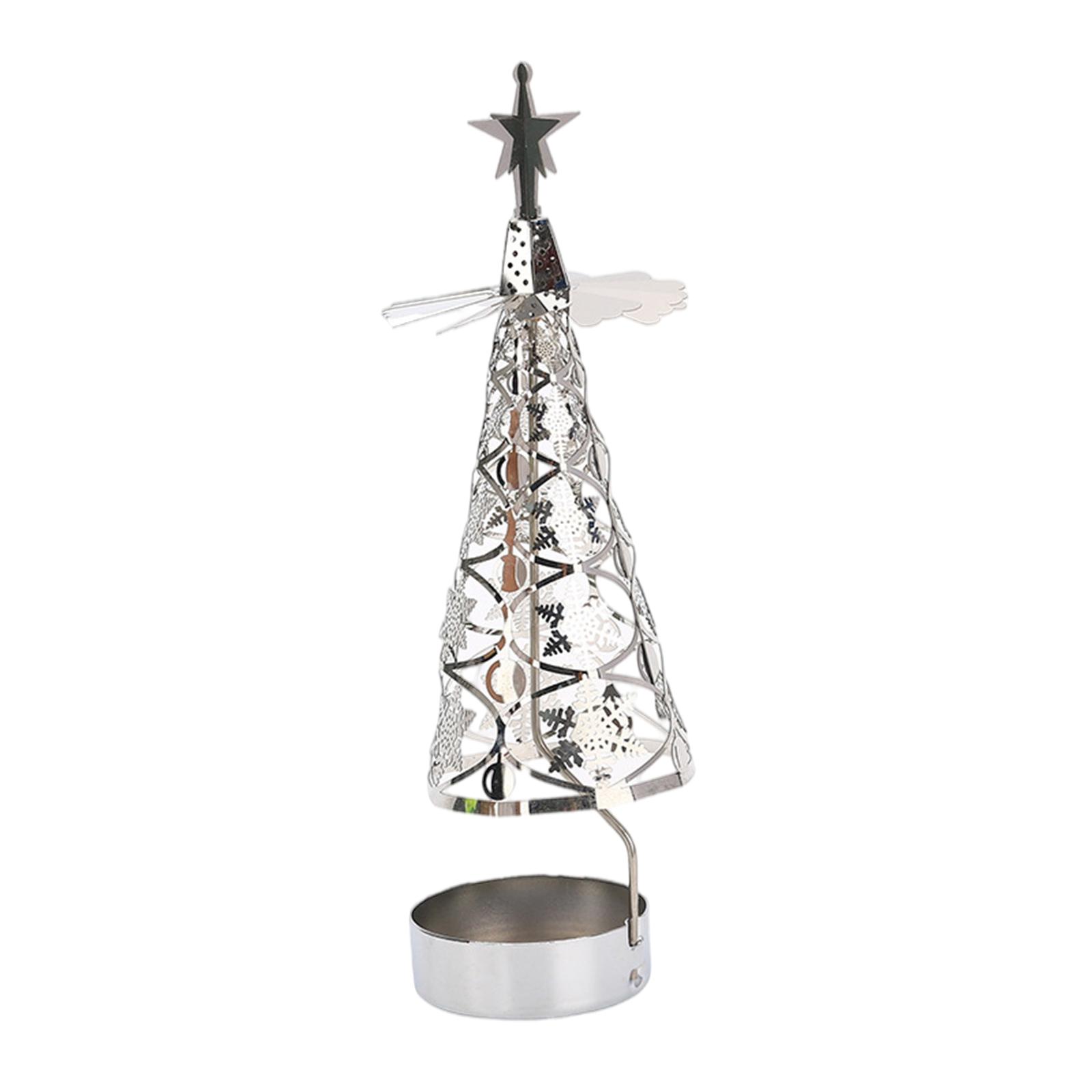 Portavelas giratorio de acero  - Candle Holder Decor reseña y precio