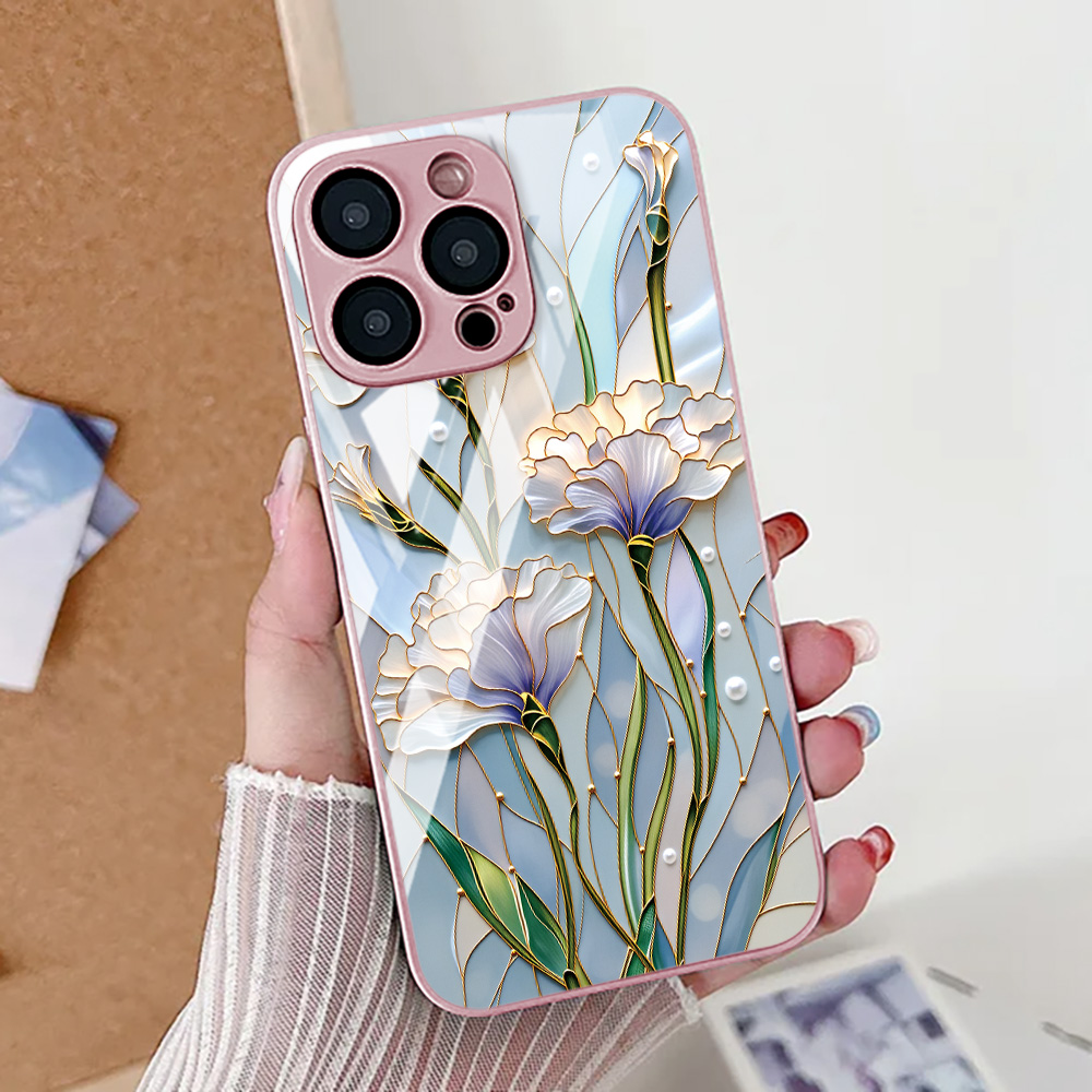 Funda de teléfono con flor de  - Vase Decor reseña y precio